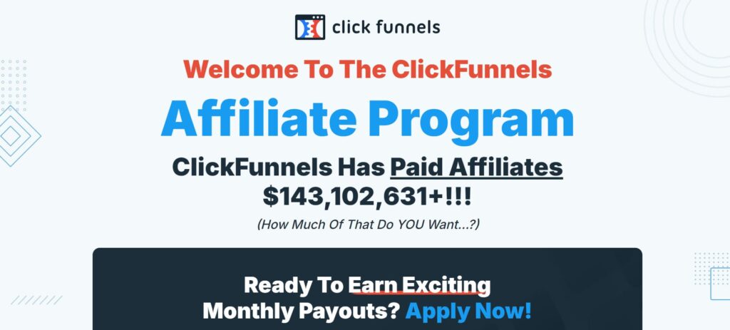 ClickFunnels Affiliate Program