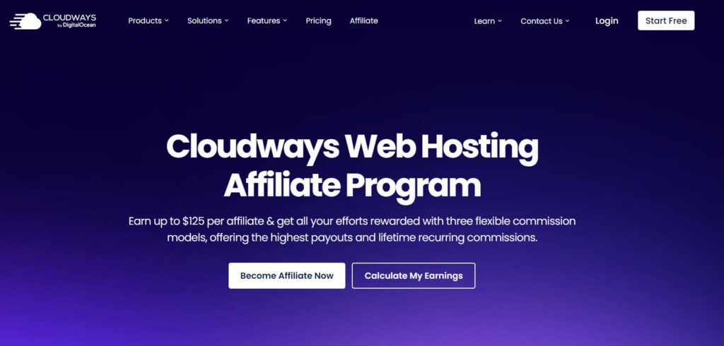 Cloudways Affiliate Program