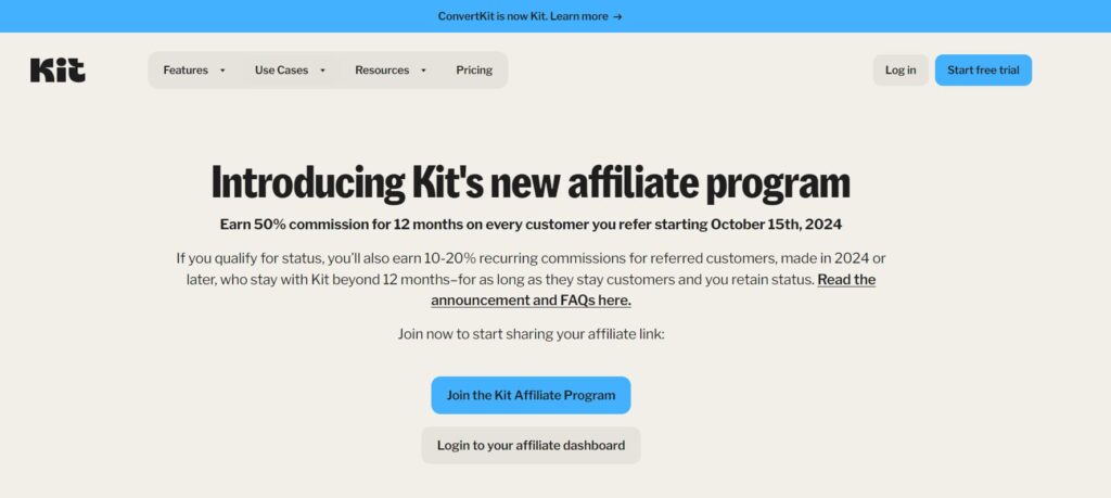 ConvertKit is an email marketing