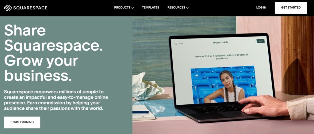 Squarespace Affiliate Program