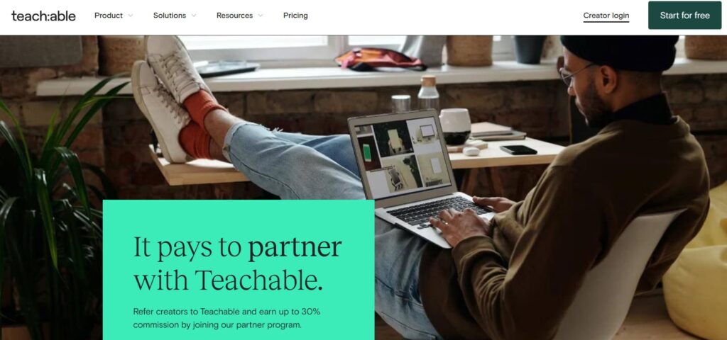 Teachable Affiliate Program